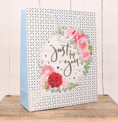 Emized Papír ajándéktasak Just For You 1db