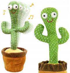  Kaktusz Táncoló Éneklő Játék Interaktív Hang Fény Tiktok 30 CM