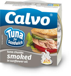 Calvo Ton Afumat Pentru Sandvis Calvo 142g (CAL15)