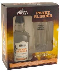 Peaky Blinder Pachet Gin Spiced Peaky Blinder 40% alc. 0.7l + Pahar (HOOD111SGR)