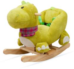Baby Mix Jucărie de balansat cu melodie Baby Mix Dinosaur Balansoar calut