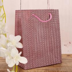Emized Papír ajándéktasak rózsaszín 1 db 23x18