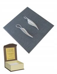 Global Silver 925 Ezüst Fülbevaló 925 Szett Dedikált K125