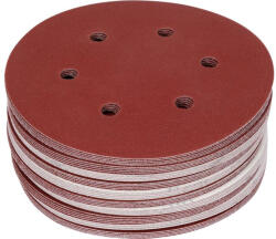 TOYA Disc cu filet Velcro 150 mm, P180 6 gauri (50 buc/cs) (YT-834587)