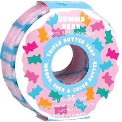 BOMB Cosmetics Sapun exfoliant cu burete Yummy Bear Donut Body Buffer, Bomb Cosmetics (PYUMBEA04)
