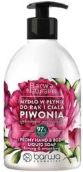 Barwa Cosmetics Sapun lichid cu floare de bujor, 500 ml, Barwa Cosmetics (407225160210)
