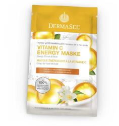 Dermasel Masca faciala vitamina C energizanta, Dermasel, 12 ml (80525) Masca de fata