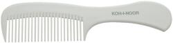 Koh-I-Noor Cosmetics Pieptene alb cu maner, dinti rari, 21, 5 x 5, 5 cm, Koh-I-Noor, art. 8138V (8138V)