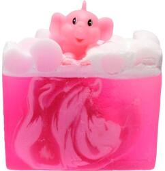 BOMB Cosmetics Sapun cu jucarie Pink Elephant Bomb Cosmetics, 100 g (PPINELE08G)