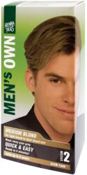 HennaPlus Vopsea par barbati, Men's Own Medium Blond, Hennaplus, 80 ml (40000)