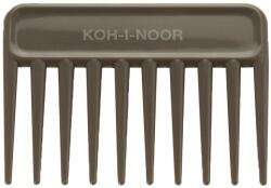 Koh-I-Noor Cosmetics Pieptene gri afro, 9 x 7 cm, Koh-I-Noor, 8131S (8131S)