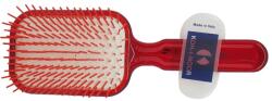 Koh-I-Noor Cosmetics Paleta pneumatica rosie cu peri cilindrici din plastic, Koh-I-Noor, 7105R (7105R)
