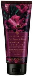 Barwa Cosmetics Gel de duș Spa Experience cu piper roz și violete Barwa Cosmetics 200 ml (3519311070410)