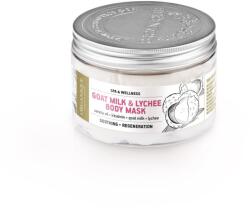 Organique Cosmetics Masca corp, lapte de capra, shea, lichi, perle, Organique, 450 ml (305107T)