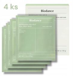 Biodance Hidrogél arcmaszk Frissítő tengeri moszat valódi mélymaszk (4 db) (8809937361480)
