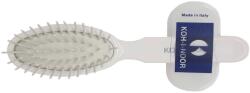 Koh-I-Noor Cosmetics Perie pneumatica alba cu peri cilindrici din plastic, Koh-I-Noor, 8109V (8109V)