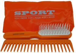Koh-I-Noor Cosmetics Set cadou pieptene si perie mica portocalie, Koh-I-Noor, 4224A (4224A)