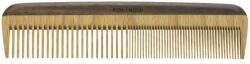 Koh-I-Noor Cosmetics Pieptene din lemn cu dinti combinati, rari si desi (19 x 4 cm) 684, Koh-I-Noor (684)