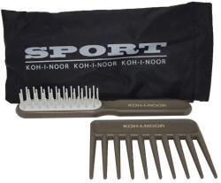 Koh-I-Noor Cosmetics Set cadou pieptene si perie mica gri, Koh-I-Noor, 4222S (4222S)