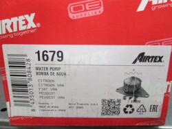 Airtex Vízpumpa Citroen C2 C3 Saxo Peugeot 106 206 1, 1-1, 4 1201G0 Airtex