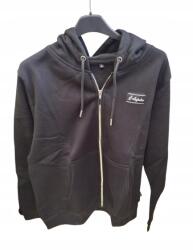  Női Kapucnis Pulóver Fekete L Cipzáras (8720682533628)