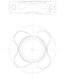 MAHLE Piest MAHLE 081 PI 00112 000 (081 PI 00112 000)