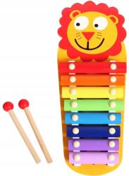 Smily Play Cimbalom Fa Csengő Diatonikus Hangszer Gyerekeknek Oroszlán (AC7641)