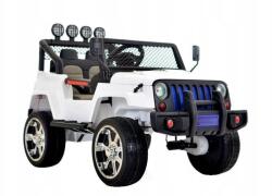 LeanToys Akkumulátoros Autó S2388 Jeep Fehér 4x45W (6587)