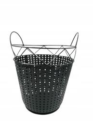 Home Accents Loft dekorációs kosár, fekete, 27x27x16, 5 cm (8718658790311)