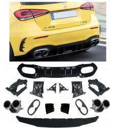 Diffúzor Utántöltő Mercedes W177 A45 Fekete Fényes