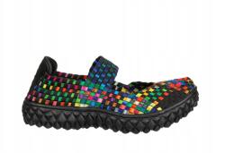 Rock Spring Női félcipő Rock Spring Over Tutti Frutti Blk Könnyű Nyárra méret37 (Over Tutti Frutti Blk)