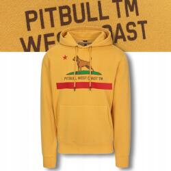 Pitbull Férfi kapucnis pulóver Pitbull California Flag Kapucnis elöl nyomott minta (125060211003)