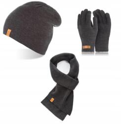 Brødrene Brodrene Téli Sál Sapka Férfi kesztyű Brodrene Szett 3az1ben (103134-DARKGRAY)