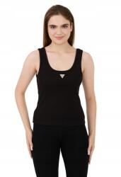 Guess Fekete felső Ribbed Knit Tank M (W4GP59KB1O1 JBLK)