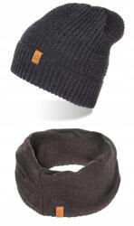 Brødrene Kéményes sapka Brodrene Férfi szett Grafit (gentle-man.pl_103130-DARKGRAY)