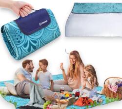  Piknik takaró XL szigetelt Zomake 200x200cm Nedvességálló Összecsukható (TM0004H)