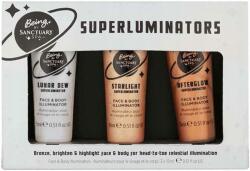Sanctuary Spa Superluminators Sanctuary Spa archoz és Testmegvilágító Szett 3x15ml