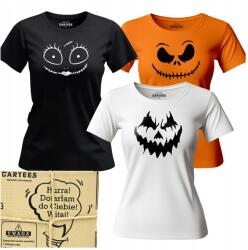 Gartees Női Póló Halloween Póló Szett Nyomott Mintás Kísérteties Póló