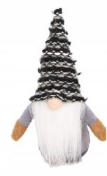 Emized Szürke makói manó fiú fekete sapka 15 cm