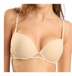 Lormar Merevítős melltartó Balkonett melltartó mély dekoltázshoz Lormar 70B (biustonosz balkonetka beżowa głęboki dekolt)