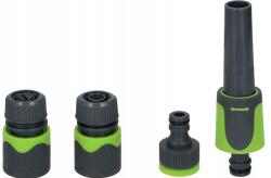 Kinzo Garden 116. Kerti tömlő csatlakozó készlet, 4 db, Kinzo 1/2 (8711252121550)