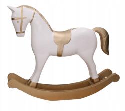 Emized Fából készült hintaló arany kiegészítőkkel 37x32cm