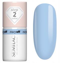 Semilac Easy Off Hibrid lakk Led Light Azul Blue 7 ml