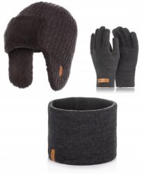 Brødrene 3az1ben Elegáns Férfi Téli Szett Sötétszürke (103150-DARKGRAY)