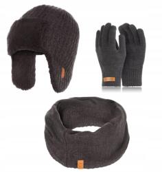 Brødrene Kiváló minőségű 3AZ1BEN férfi téli szett grafit (103159-DARKGRAY)