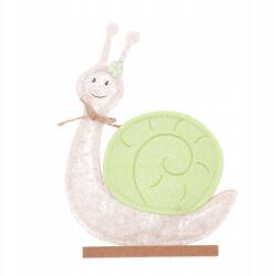 Emized Filc csiga fa állványon 19x14cm (E06-247608)