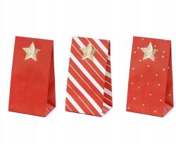 Allbag Adventi Naptár Táskák Matricák Piros-arany Szett (PAK2084)