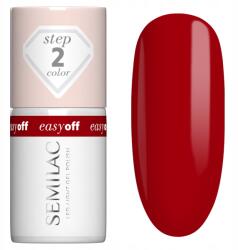 Semilac Easy Off Hibrid lakk Led Light The Red Core 7 ml