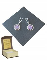 Global Silver 925 Ezüst Fülbevaló 925 Szett Dedikált K124