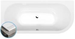 POLYSAN Viva Slim 175x80 cm stânga alb (70119S)